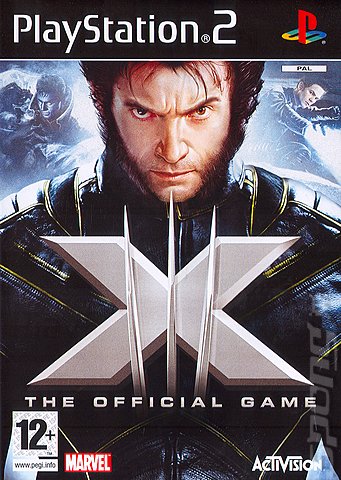 X-Men: The Official Game - PS2 Cover & Box Art