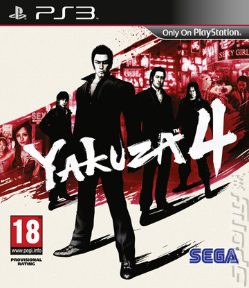 Yakuza 4 - PS3 Cover & Box Art