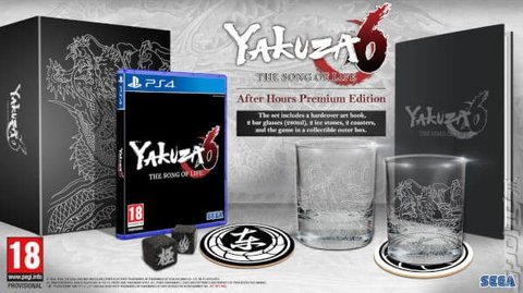 Yakuza 6: The Song of Life - PS4 Cover & Box Art