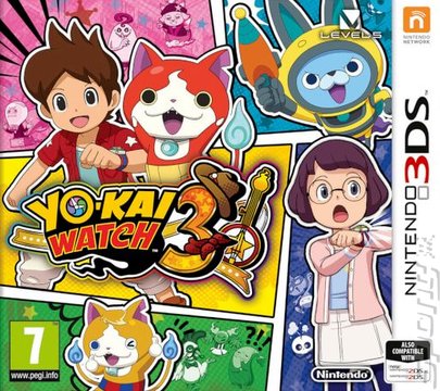 Yo-Kai Watch 3 - 3DS/2DS Cover & Box Art
