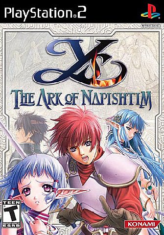 Ys: The Ark of Napishtim - PS2 Cover & Box Art