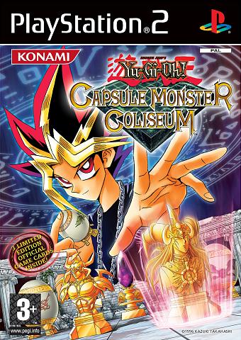 Yu-Gi-Oh! Capsule Monster Coliseum - PS2 Cover & Box Art