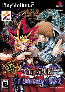 Yu-Gi-Oh! The Duelists of the Roses - PS2 Cover & Box Art