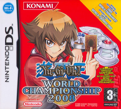 Yu-Gi-Oh! World Championship 2008 - DS/DSi Cover & Box Art