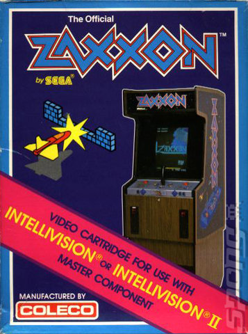 Zaxxon - Intellivision Cover & Box Art