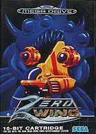 Zero Wing - Sega Megadrive Cover & Box Art