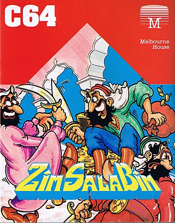 ZimSalaBim - C64 Cover & Box Art