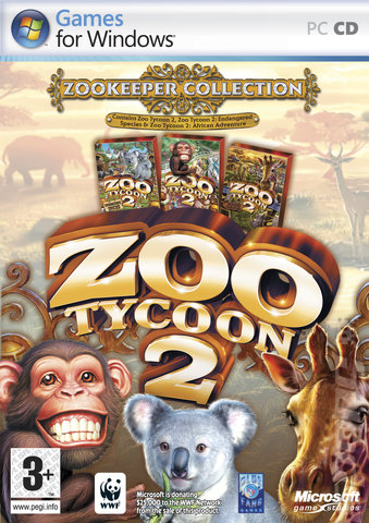Zoo Tycoon 2: Zookeeper Collection - PC Cover & Box Art