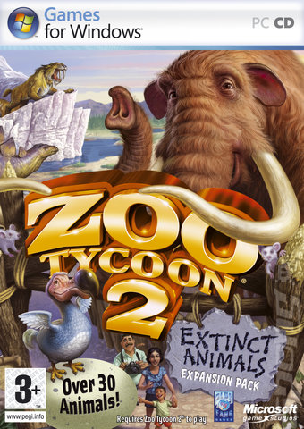 Zoo Tycoon 2: Extinct Animals - PC Cover & Box Art
