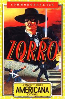 Zorro - C64 Cover & Box Art