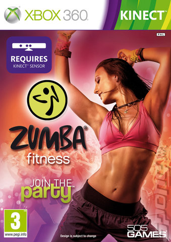 Zumba Fitness - Xbox 360 Cover & Box Art