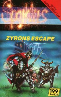 Zyrons Escape - C64 Cover & Box Art