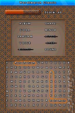 1001 Touch Games - DS/DSi Screen