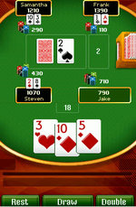 18 Card Games - DS/DSi Screen