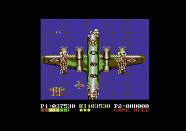 1943: The Battle of Midway - C64 Screen