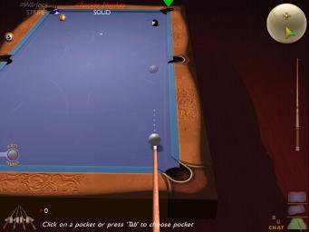 3D Ultra Cool Pool Eightball - PC Screen