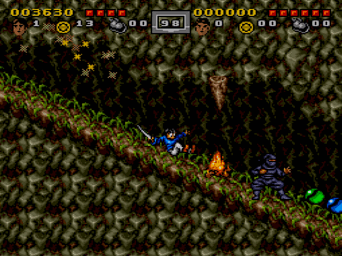 3 Ninjas Kick Back - SNES Screen