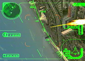 Ace Combat 3: Electrosphere - PlayStation Screen