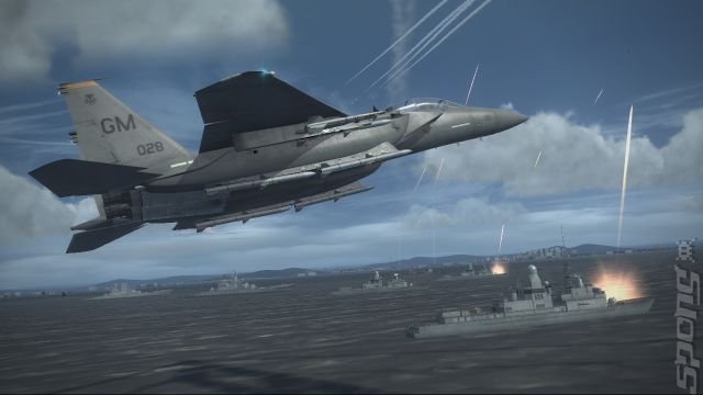 Ace Combat 6: Fires of Liberation - Xbox 360 Screen