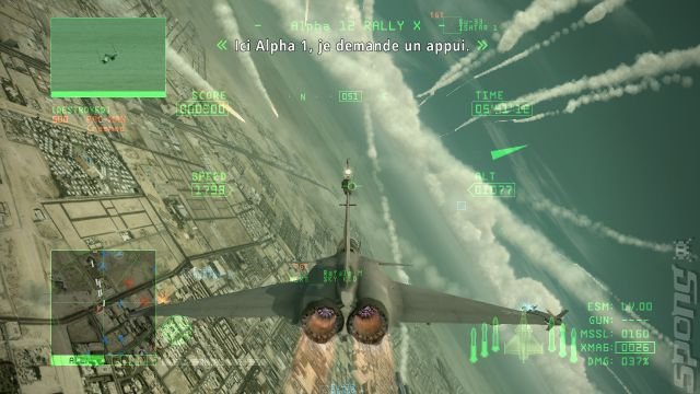 Ace Combat 6: Fires of Liberation - Xbox 360 Screen