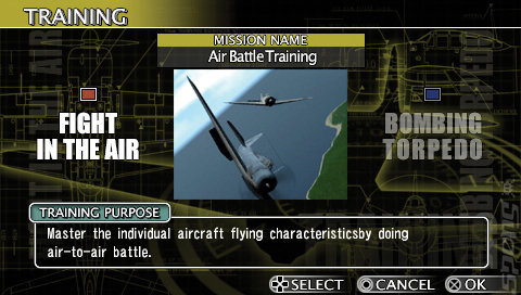 Aces of War - PSP Screen