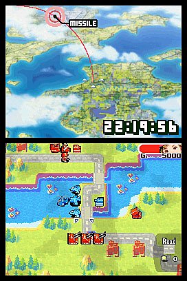 Advance Wars: Dual Strike - DS/DSi Screen