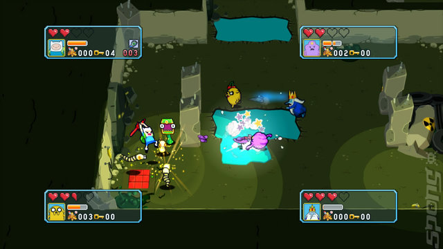 Adventure Time: Explore the Dungeon Because I DON'T KNOW! - Wii U Screen