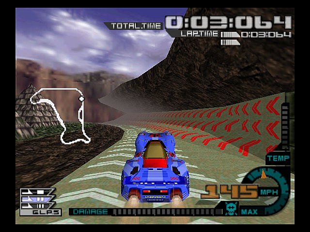 Aero Fighter - N64 Screen