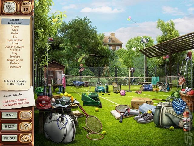 Agatha Christie Hidden Object Double Pack: Dead Man's Folly and 4:50 From Paddington - PC Screen