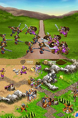 Age of Empires: The Age of Kings - DS/DSi Screen