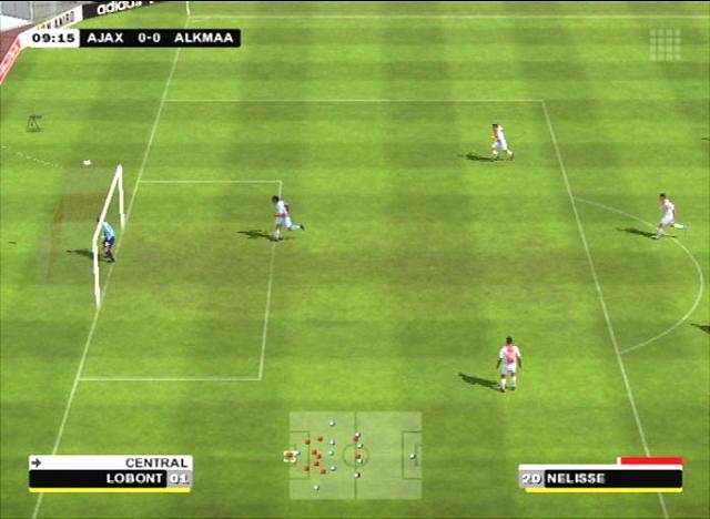 Ajax Club Football 2005 - PS2 Screen