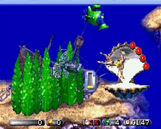 Amazing Virtual Sea Monkeys - GBA Screen