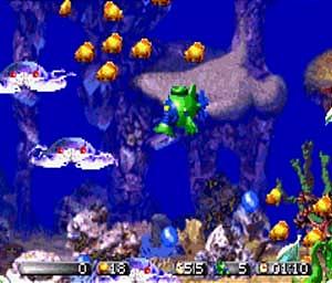 Amazing Virtual Sea Monkeys - GBA Screen