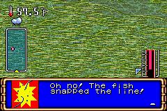 American Bass Challenge - GBA Screen