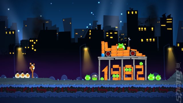 Angry Birds Trilogy - Wii U Screen