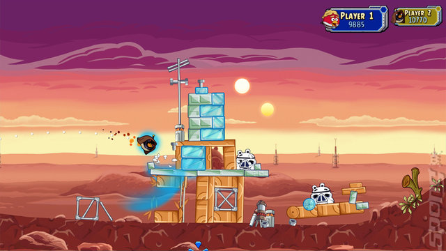 Angry Birds: Star Wars - PSVita Screen