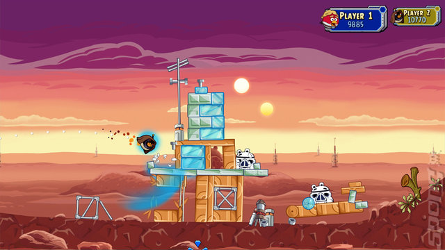 Angry Birds: Star Wars - Wii Screen