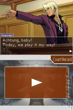 Apollo Justice: Ace Attorney - DS/DSi Screen