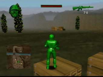 Army Men: Sarge's Heroes - N64 Screen