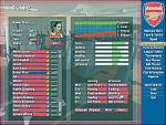 Arsenal Club Manager - PC Screen