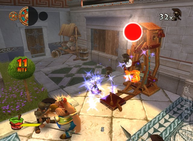 Asterix at the Olympic Games - Wii Screen