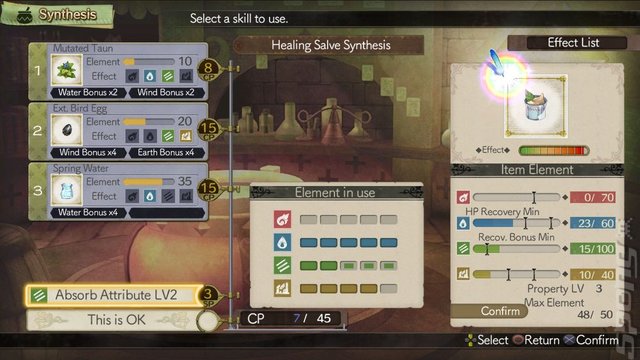 Atelier Escha and Logy: Alchemists of the Dusk Sky - PS3 Screen