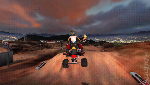 ATV Offroad Fury Pro - PSP Screen