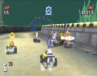 ATV Racers - PlayStation Screen