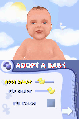 Baby Pals - DS/DSi Screen