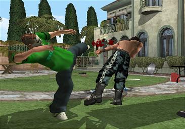 Backyard Wrestling: Don't Try This At Home - PS2 Screen