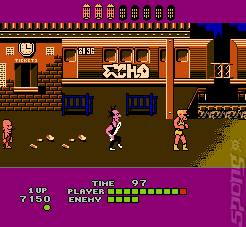 Bad Street Brawler - NES Screen