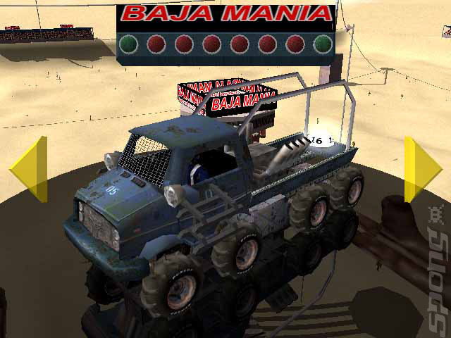 Baja Mania - PS2 Screen