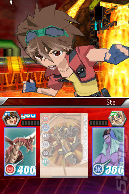 Bakugan: Battle Brawlers - DS/DSi Screen