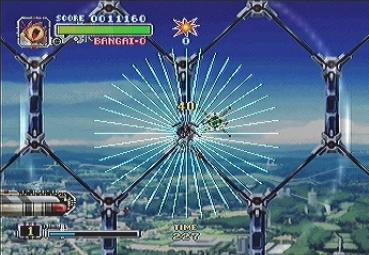 Bangai-o - Dreamcast Screen